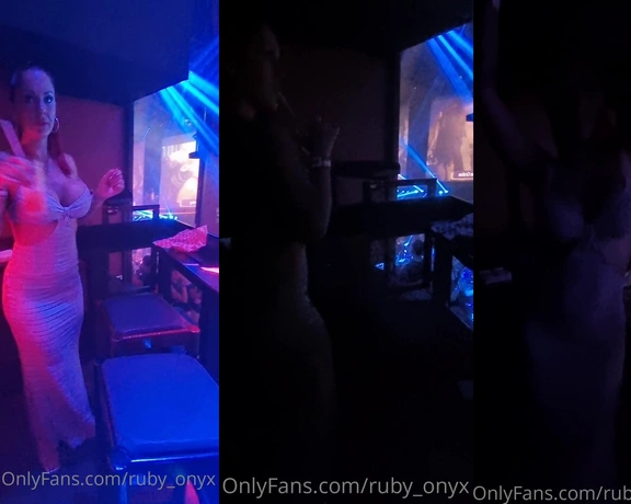 Ruby Onyx aka ruby_onyx - 03-27-2022 OnlyFans Video - Amazing night at coco bongo last night Danced for 5 hours straight Got my boobs out