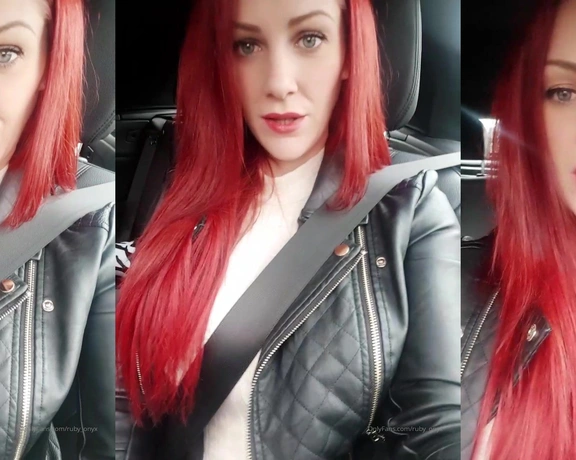 Ruby Onyx aka ruby_onyx - 10-15-2019 OnlyFans Video - Off out on a mission