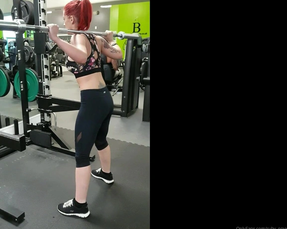 Ruby Onyx aka ruby_onyx - 11-19-2019 OnlyFans Video - Back to the gym today Training with my OG personal trainer She is the lady who