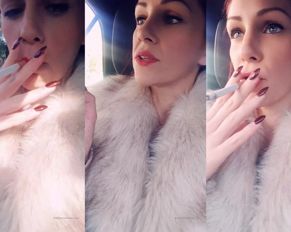 Ruby Onyx aka ruby_onyx - 10-18-2019 OnlyFans Video - Birthday ciggy on my way to birthday shopping