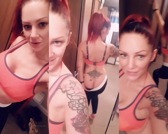 Ruby Onyx aka ruby_onyx - 11-26-2019 OnlyFans Video - Good morning Gym day today  What you all up to