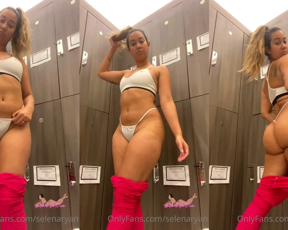 Selena Ryan aka selenaryan - 01-08-2021 OnlyFans Video - You like me natural_faced and sweaty at the gym baby