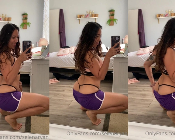 Selena Ryan aka selenaryan - 08-30-2021 OnlyFans Video - Is my ass too big