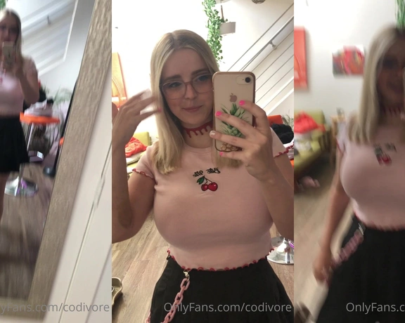 Codi Vore aka codivore - 06-18-2021 OnlyFans Video - She cleans up nice though