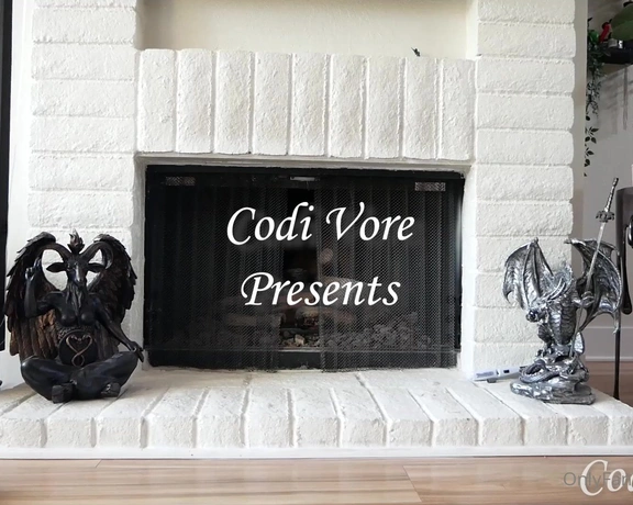 Codi Vore aka codivore - 07-12-2024 OnlyFans Video - New Video Watch the first half here, the second half will be going out as a