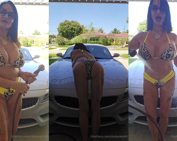 Rita Daniels aka ritadaniels69 - 04-12-2024 OnlyFans Video - Need your car washed